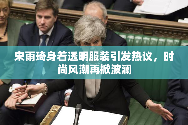 宋雨琦身着透明服装引发热议，时尚风潮再掀波澜